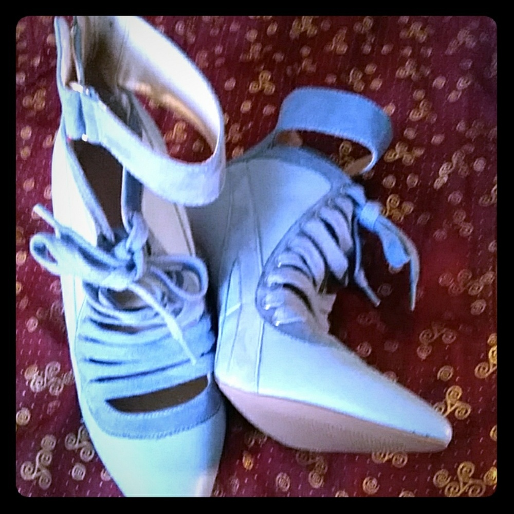 Wild Diva. Blue. Booties